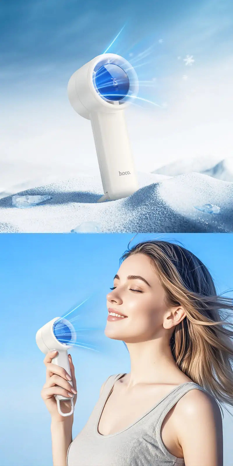 Hoco - Portable Handheld Fan * الحياة سوف تكون سهلة